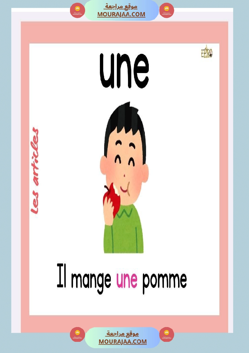 affichage articles 4eme annee