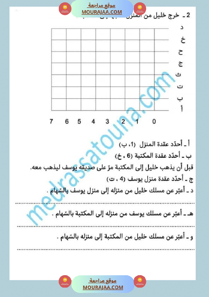 السنة الثالثة تعرف على الشبكة ومكوناتها مرفقة بتمارين تطبيقية