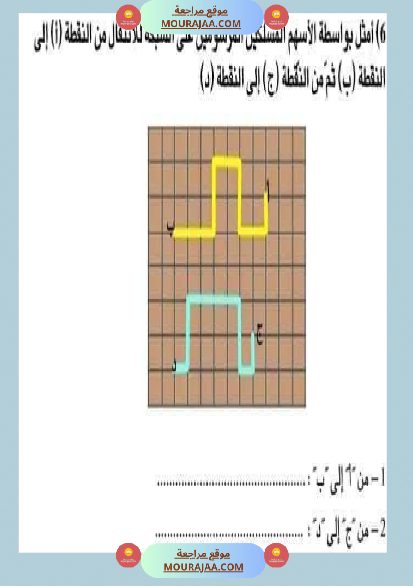 السنة الثالثة تعرف على الشبكة ومكوناتها مرفقة بتمارين تطبيقية