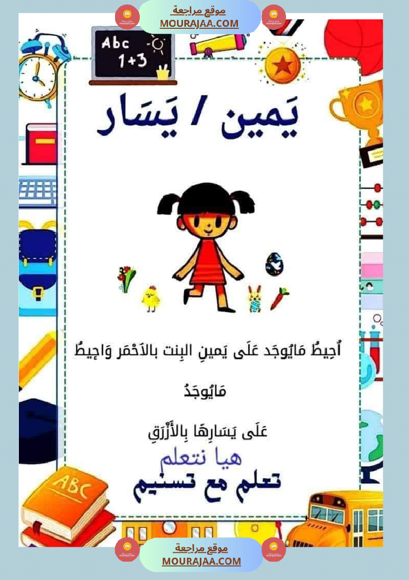 السنة الاولى رياضيات وايقاظ رياضيات تنظيم الفضاء أنواع الخطوط المجموعات ايقاظ الحواس علم