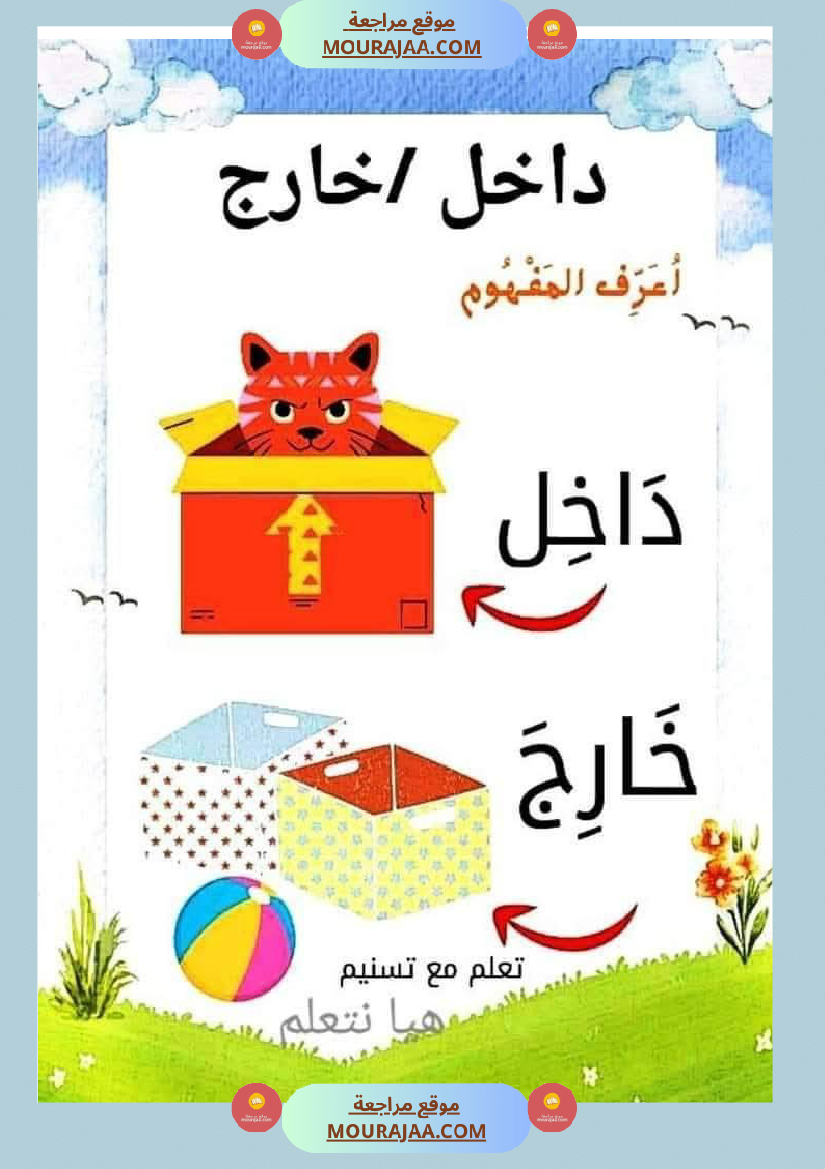 السنة الاولى رياضيات وايقاظ رياضيات تنظيم الفضاء أنواع الخطوط المجموعات ايقاظ الحواس علم