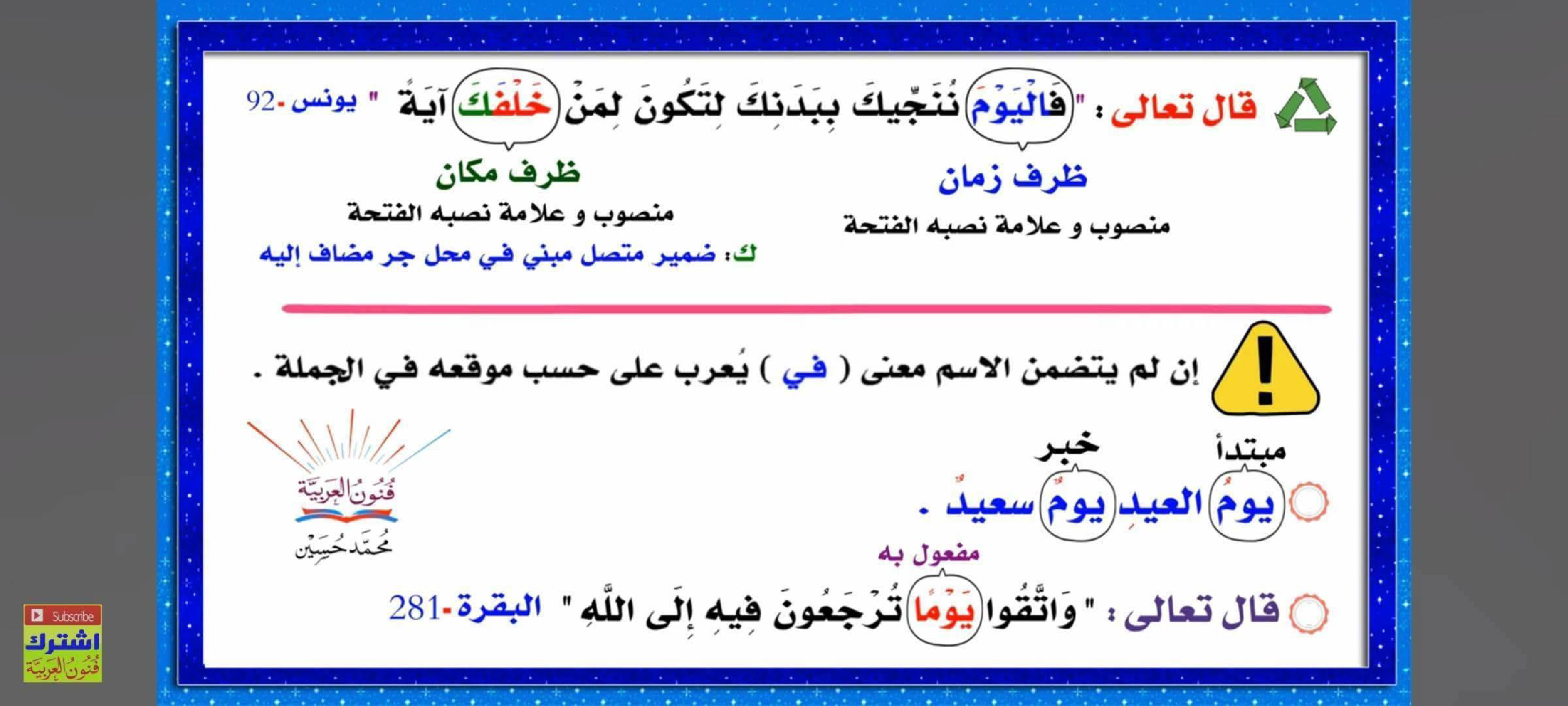 مجموعة من القواعد اللغوية مبسطة