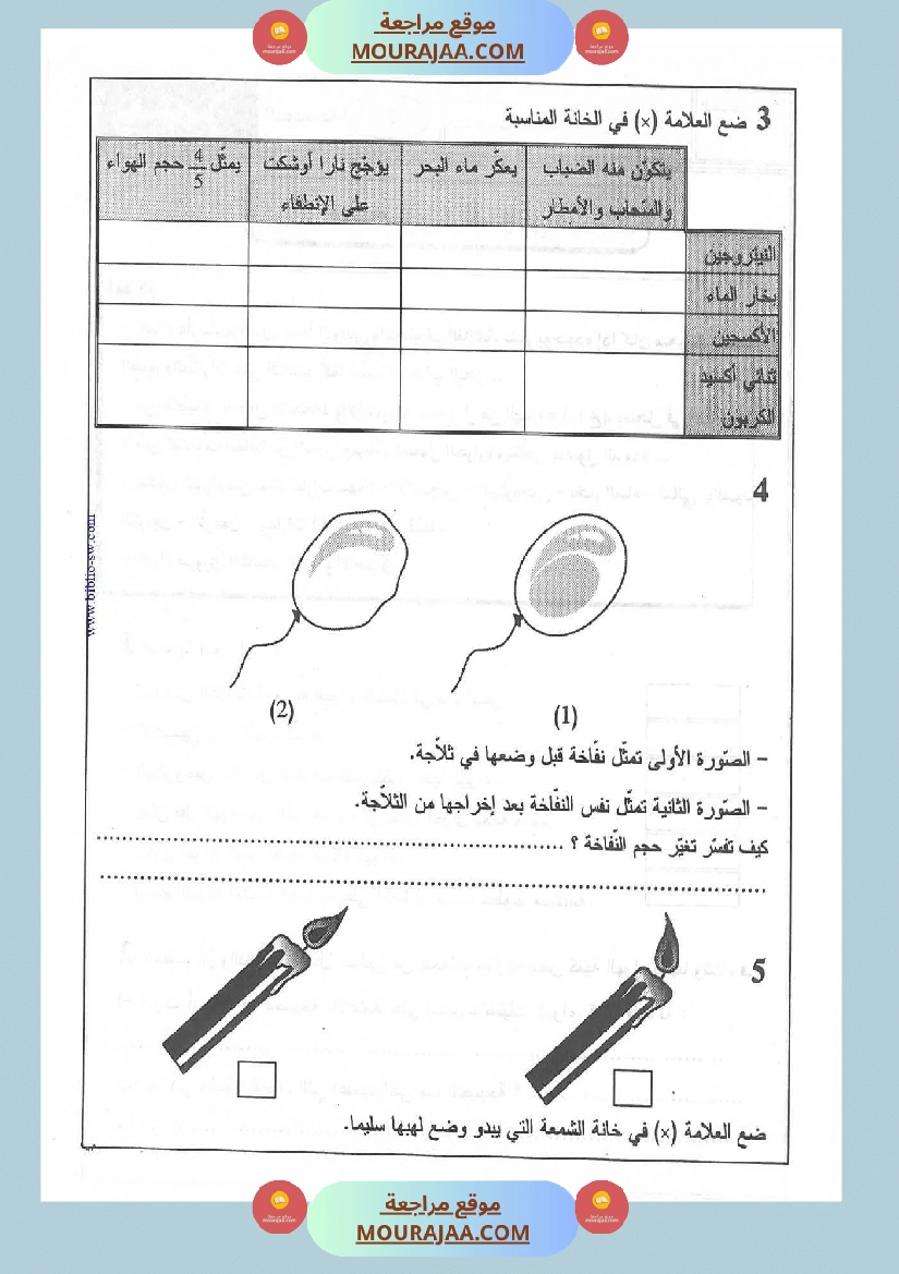 محور الهواء الإحتراق السنة السادسة صفحة 2