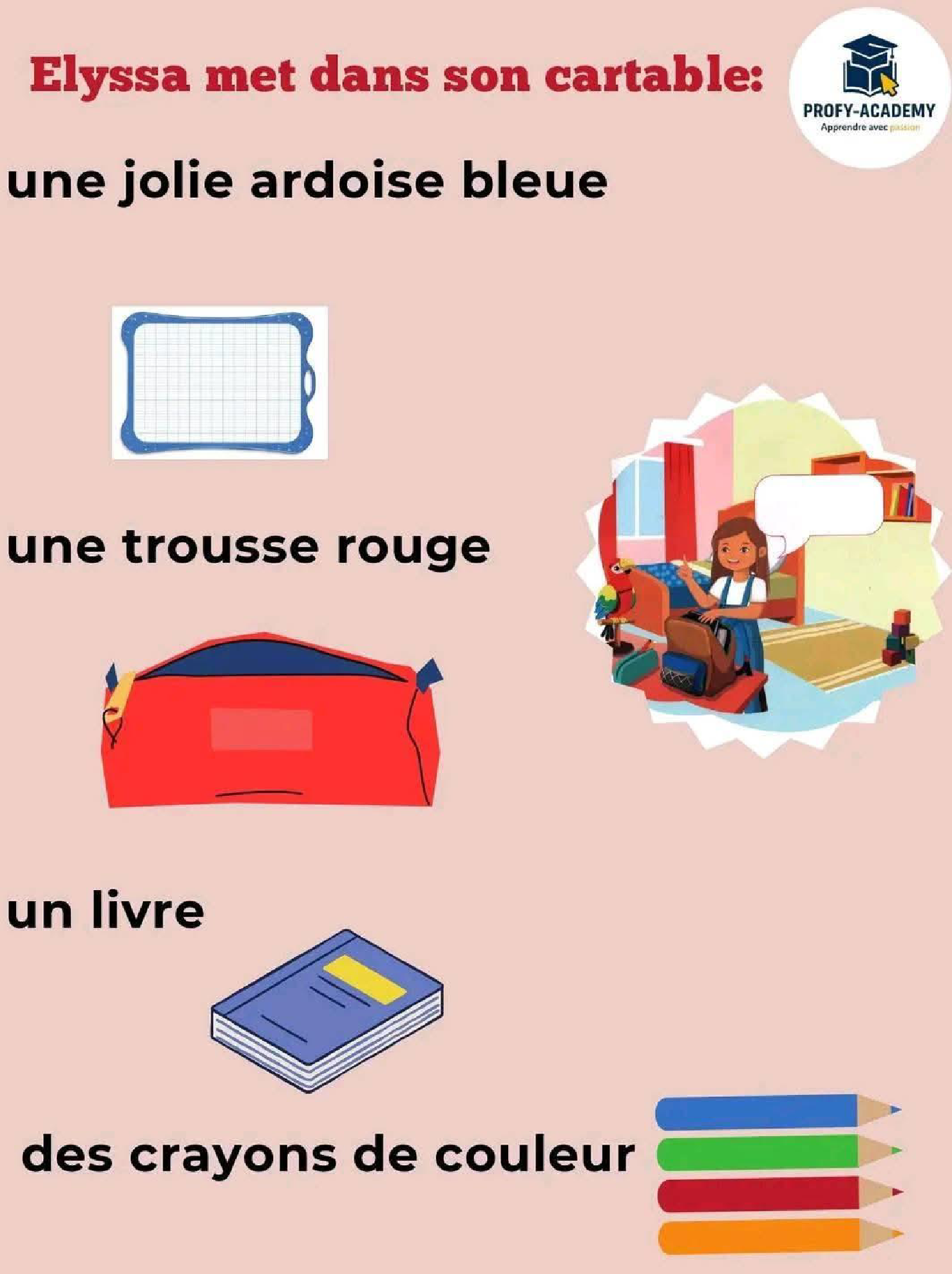 3eme annee primaire francais 1er trimestre la vie scolaire mon ecole 