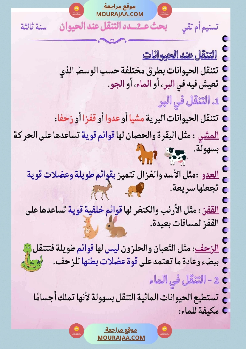 ايقاظ علمي لأبطال السنة الثالثة صفحة 11