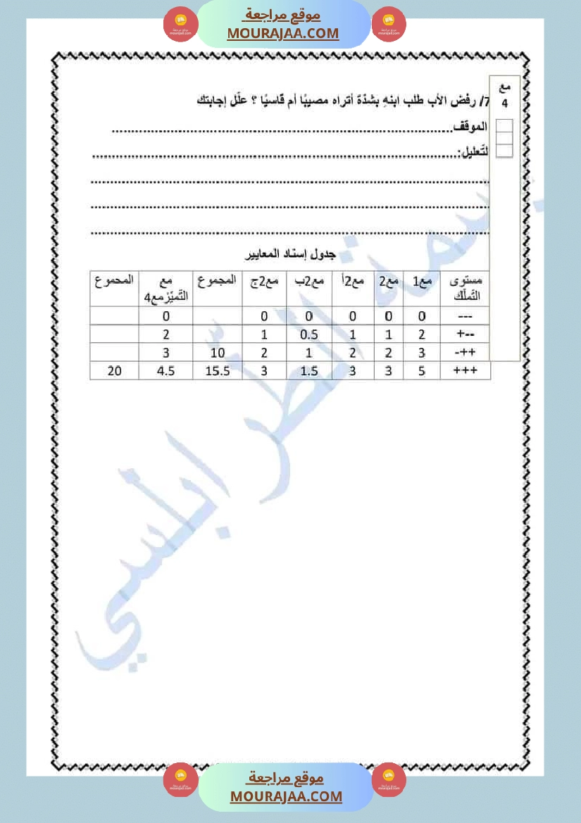 سنة خامسة قراءة قواعد اللغة إنتاج كتابي مع الاصلاح