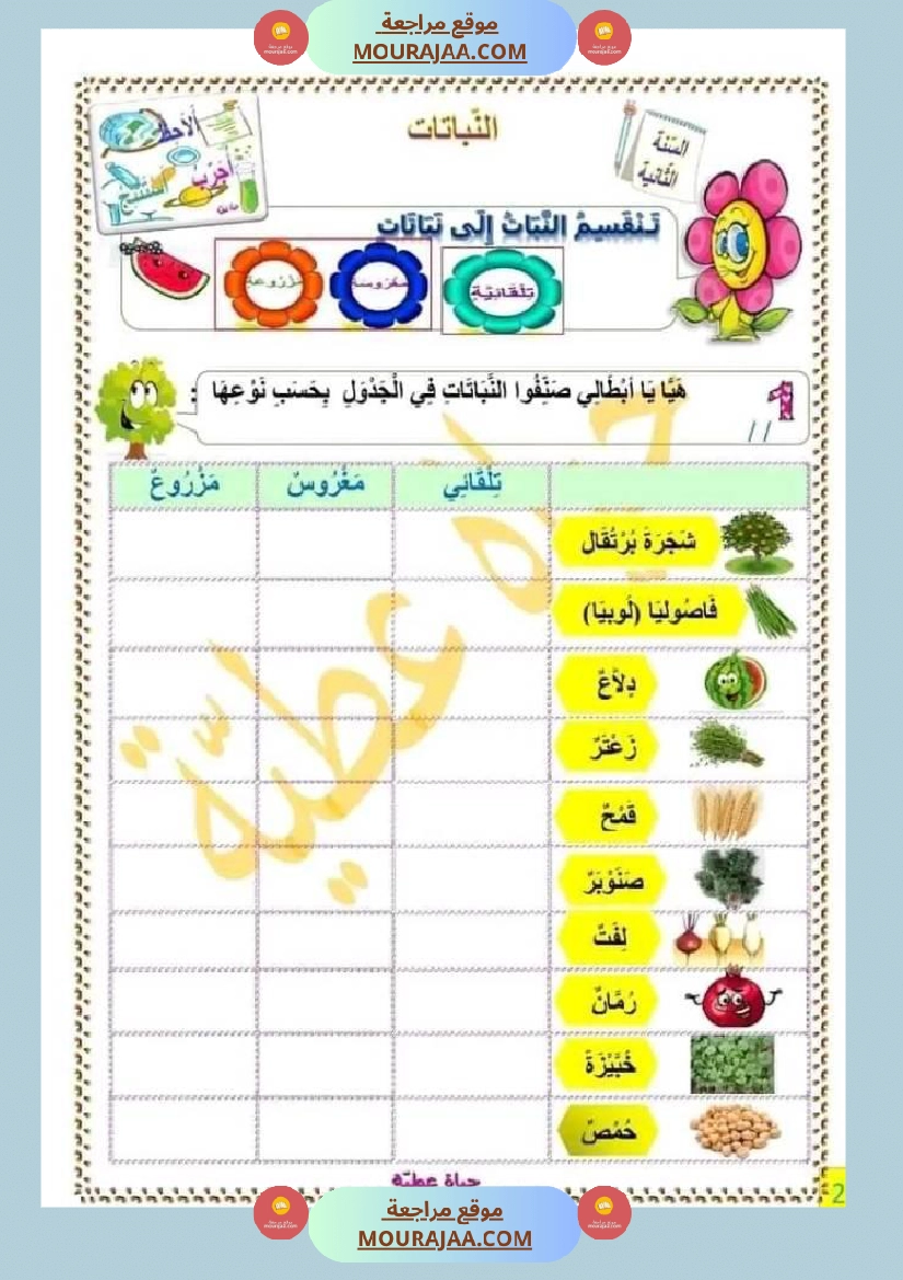 سنة ثانية تمارين مع الاصلاح صفحة 4