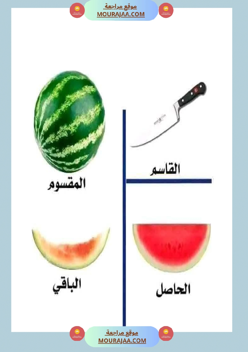 السنة الرابعة القسمة الإقليدية