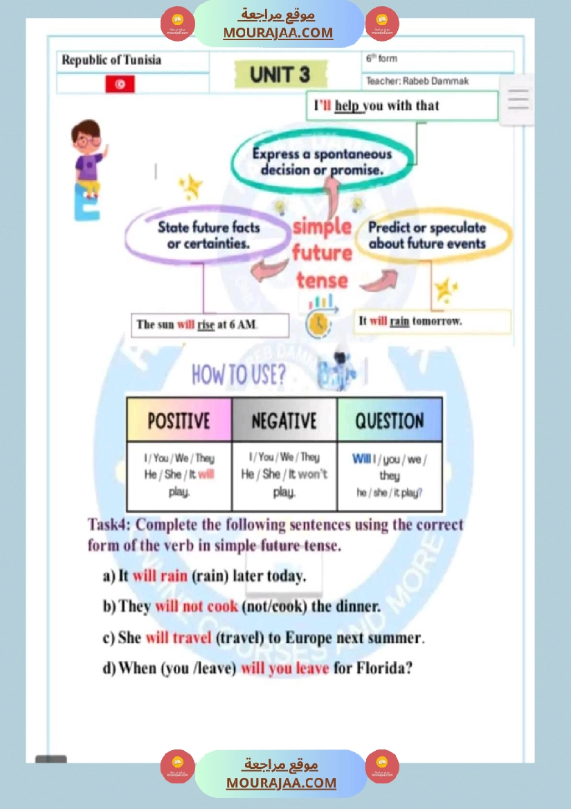 سنة سادسة انڨليزية مع الاصلاح ثلاثي 2 صفحة 25