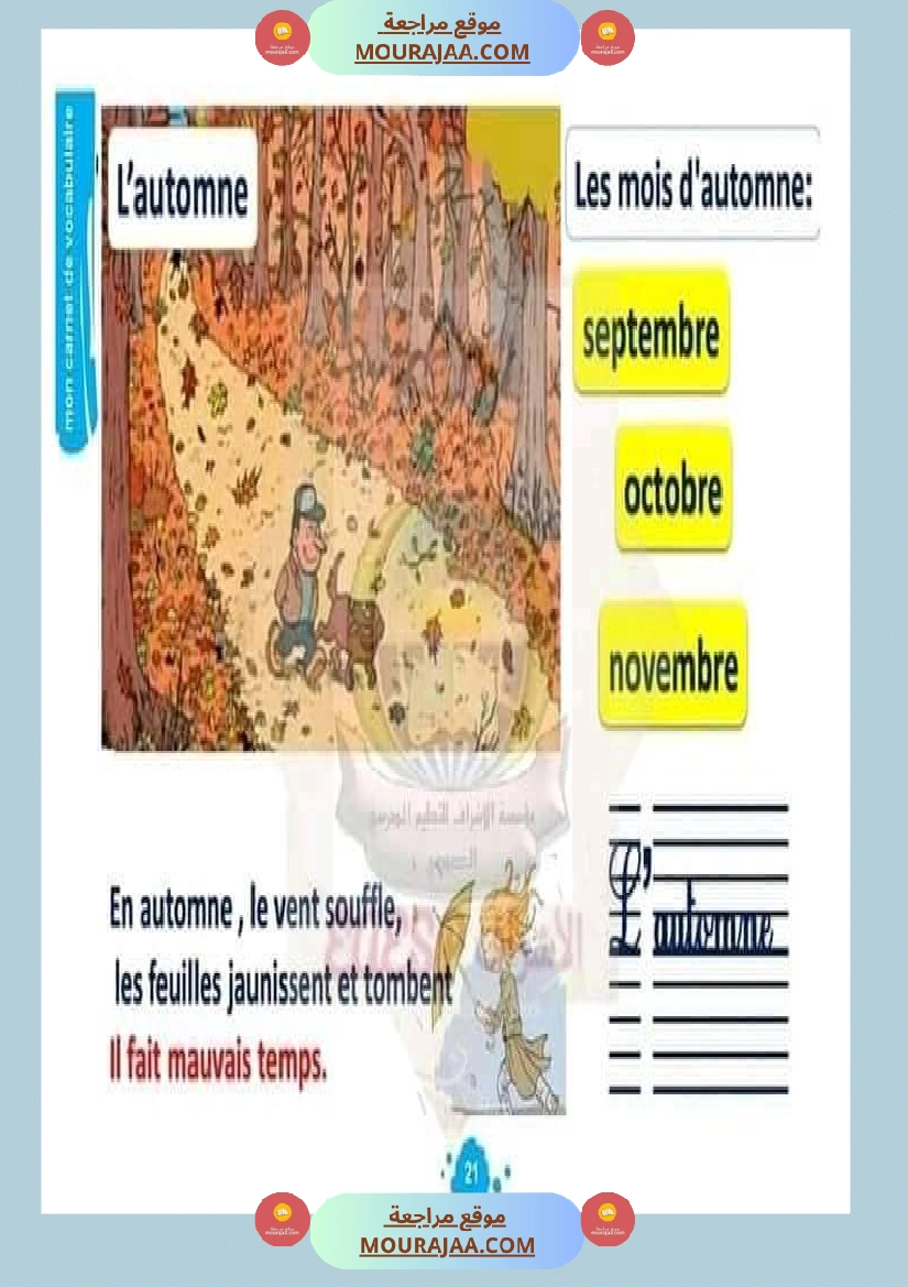 situations de communication mon carnet de vocabulaire صفحة 5