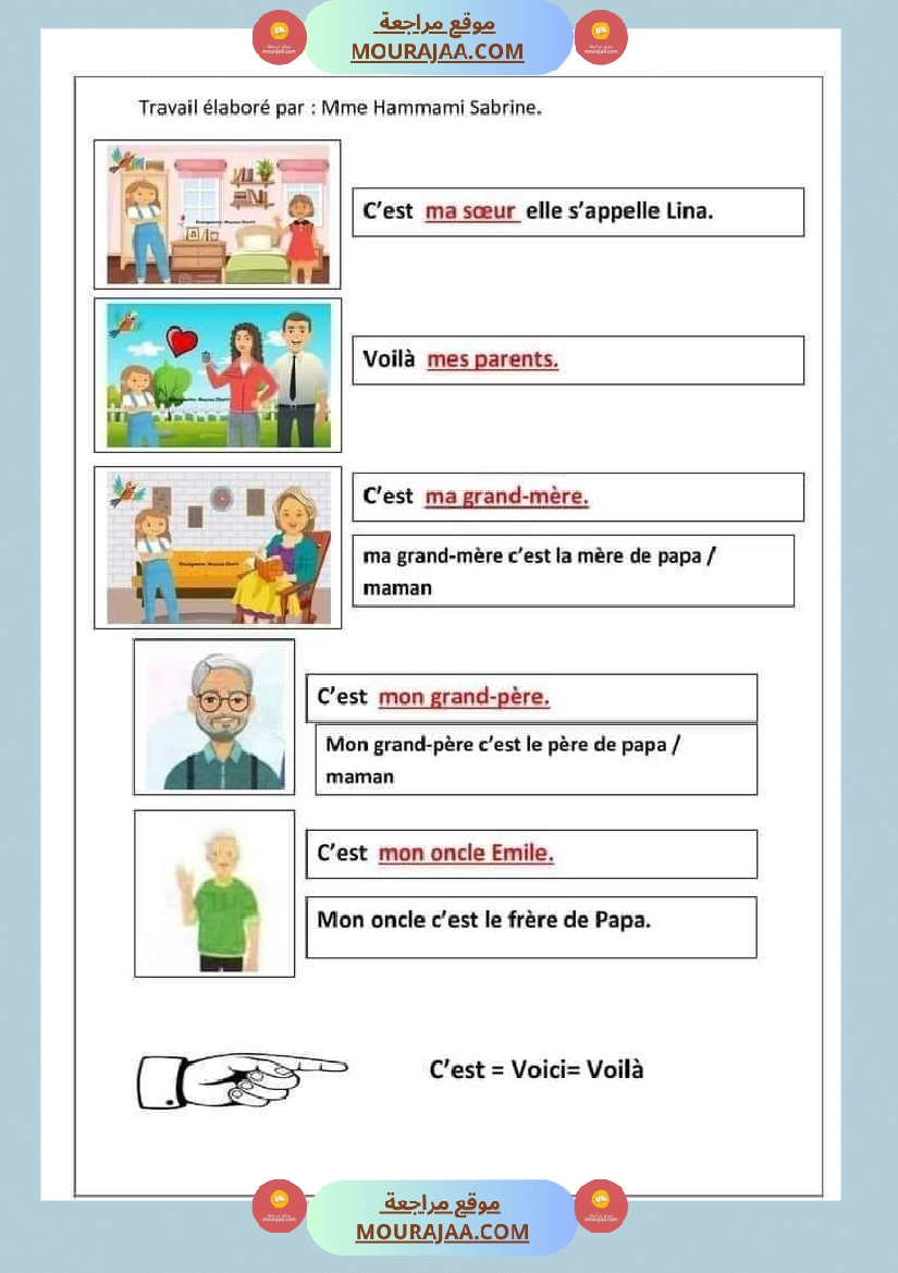 فرنسية السنة الثالثة البرنامج الجديد صفحة 6