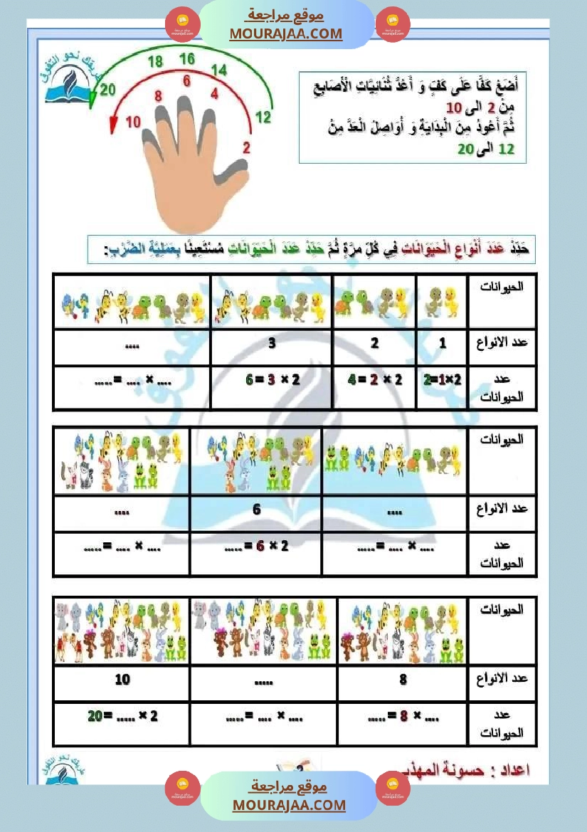 سنة ثالثة رياضيات ثلاثي 2 1 صفحة 11