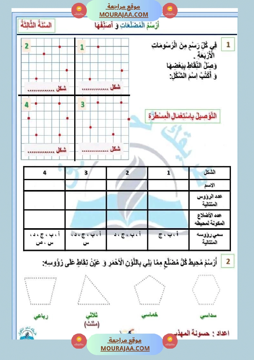 سنة ثالثة رياضيات ثلاثي 2 1 صفحة 18