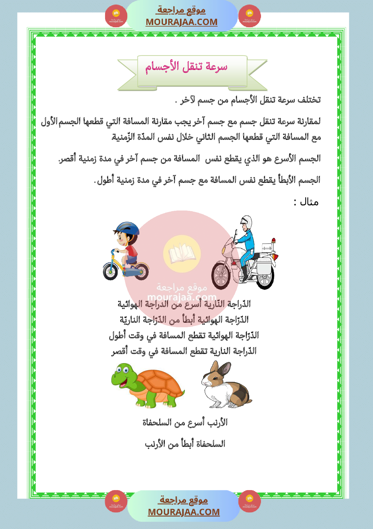 تلخيص دروس الايقاظ سنة الثانية ابتدائي صفحة 10