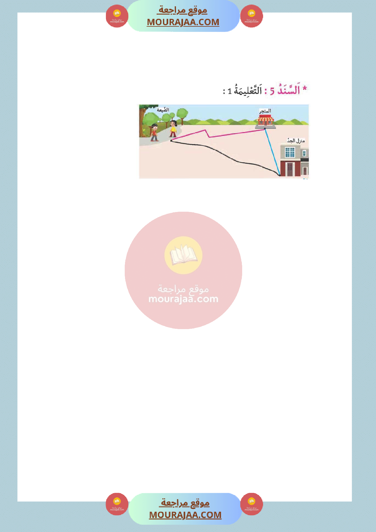 اختبار رياضيات سنة أولى الثلاثي الثالث مع الاصلاح صفحة 6