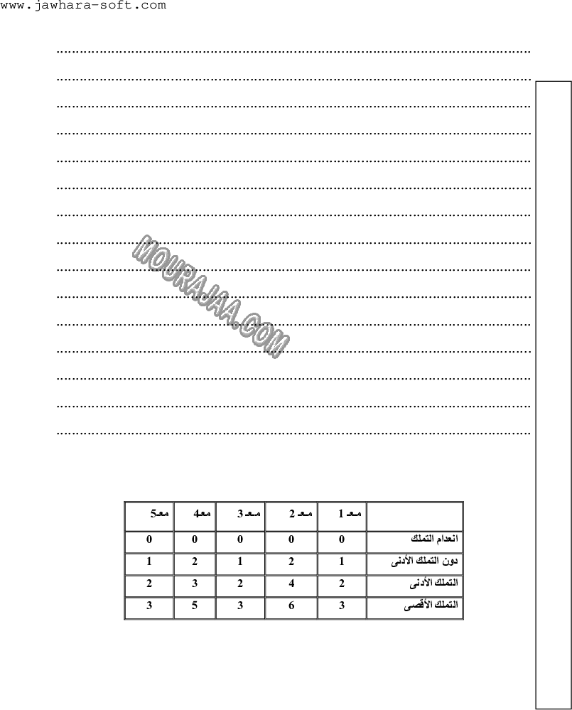 امتحان انتاج كتابي سنة خامسة ثلاثي الثالث  صفحة 2