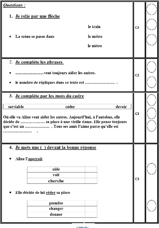 epreuve expression ecrite cinquieme 2tr6 صفحة 2