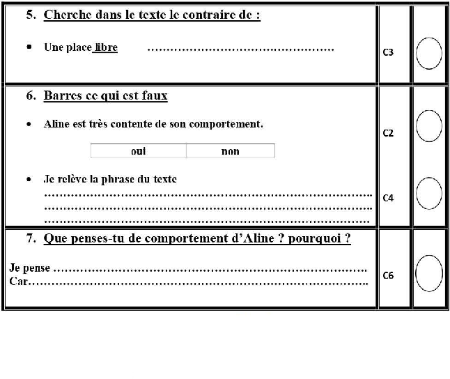 epreuve expression ecrite cinquieme 2tr6 صفحة 3