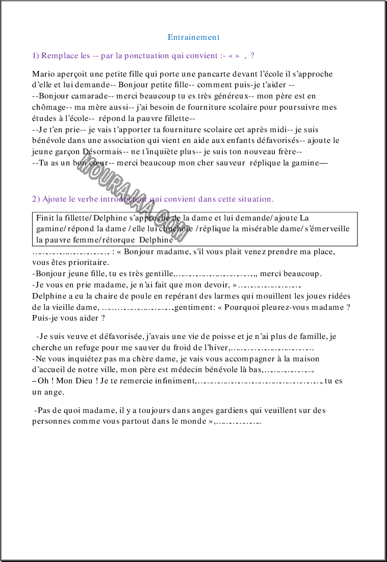  dialogue theme solidarité صفحة 15