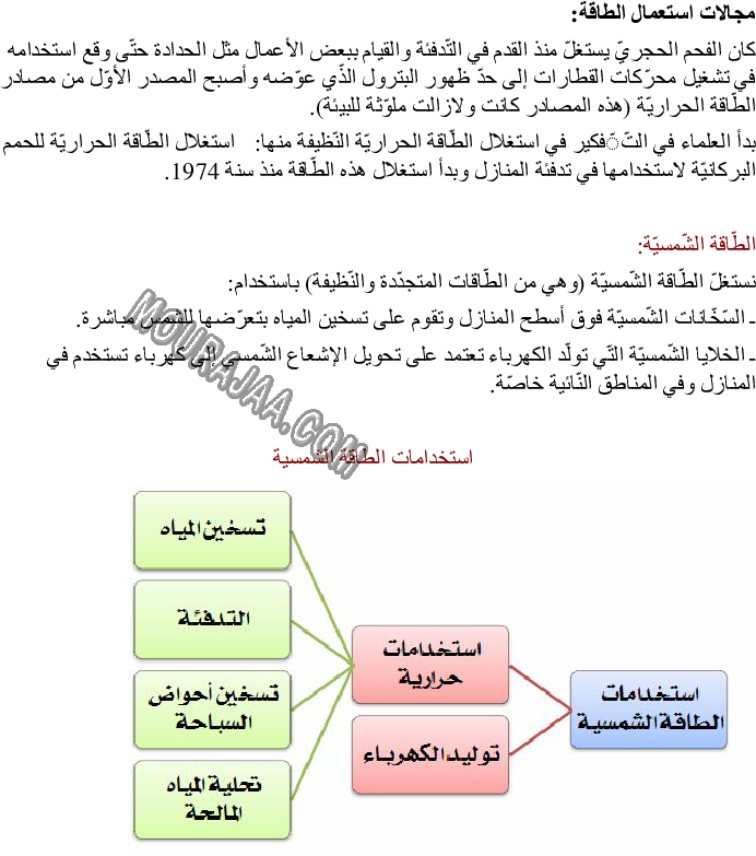 الطاقة الحرارية وبعض مصادر ومجالات استعمالها صفحة 2