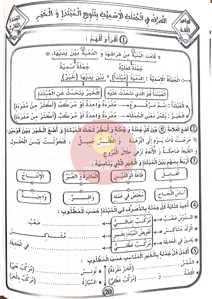 كتاب بشائر الفوز سنة الخامسة الجزء الثاني