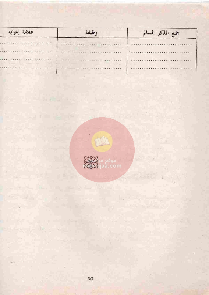 المنهج المبسط في قواعد اللغة 6