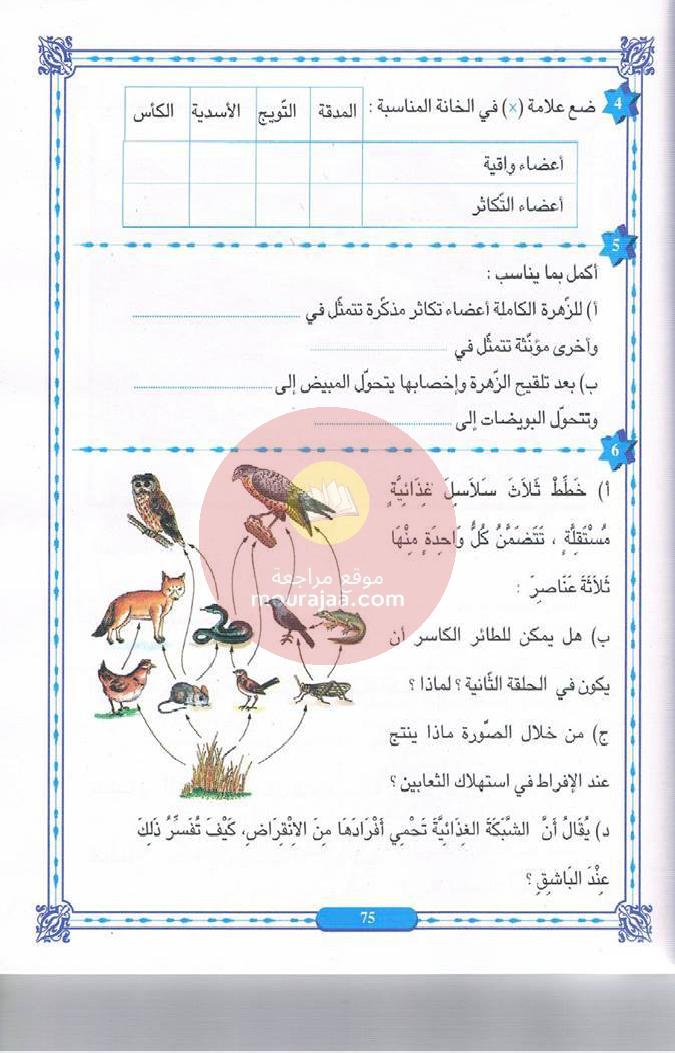 كتاب المنير في الايقاظ سنة 6