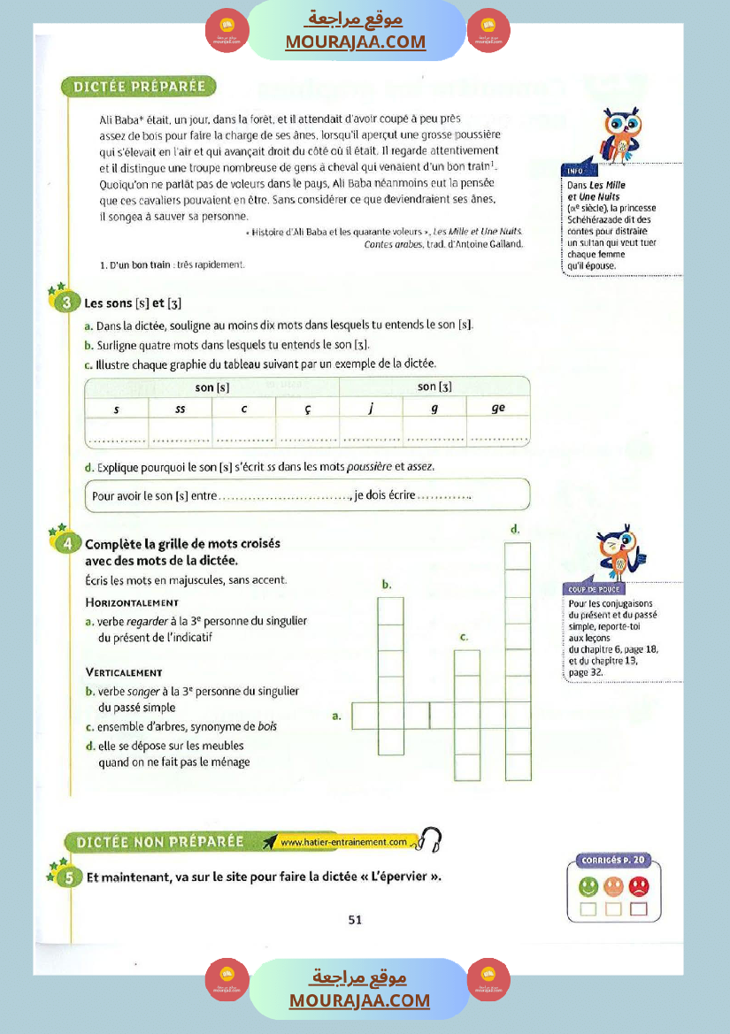 dictees accords conjugaison homophones orthographe