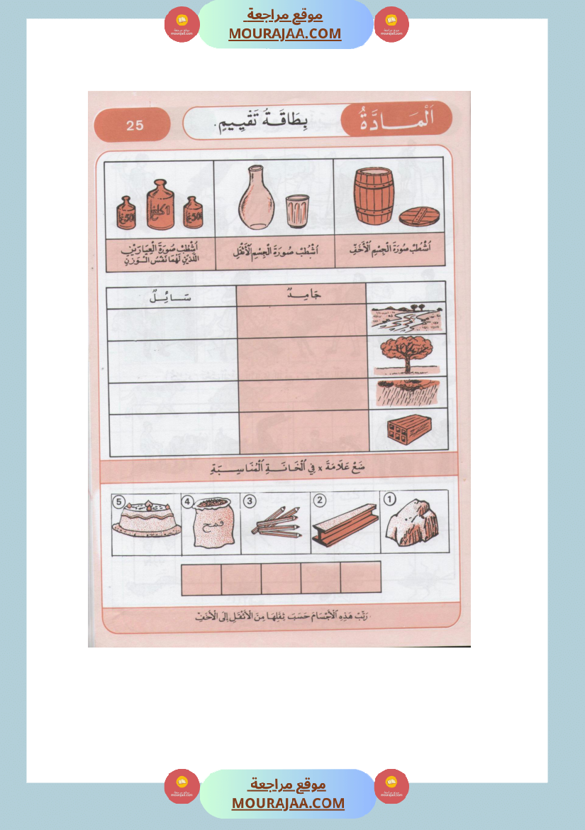 كتاب الايقاظ العلمي مذكرات التلميذ سنة اولى