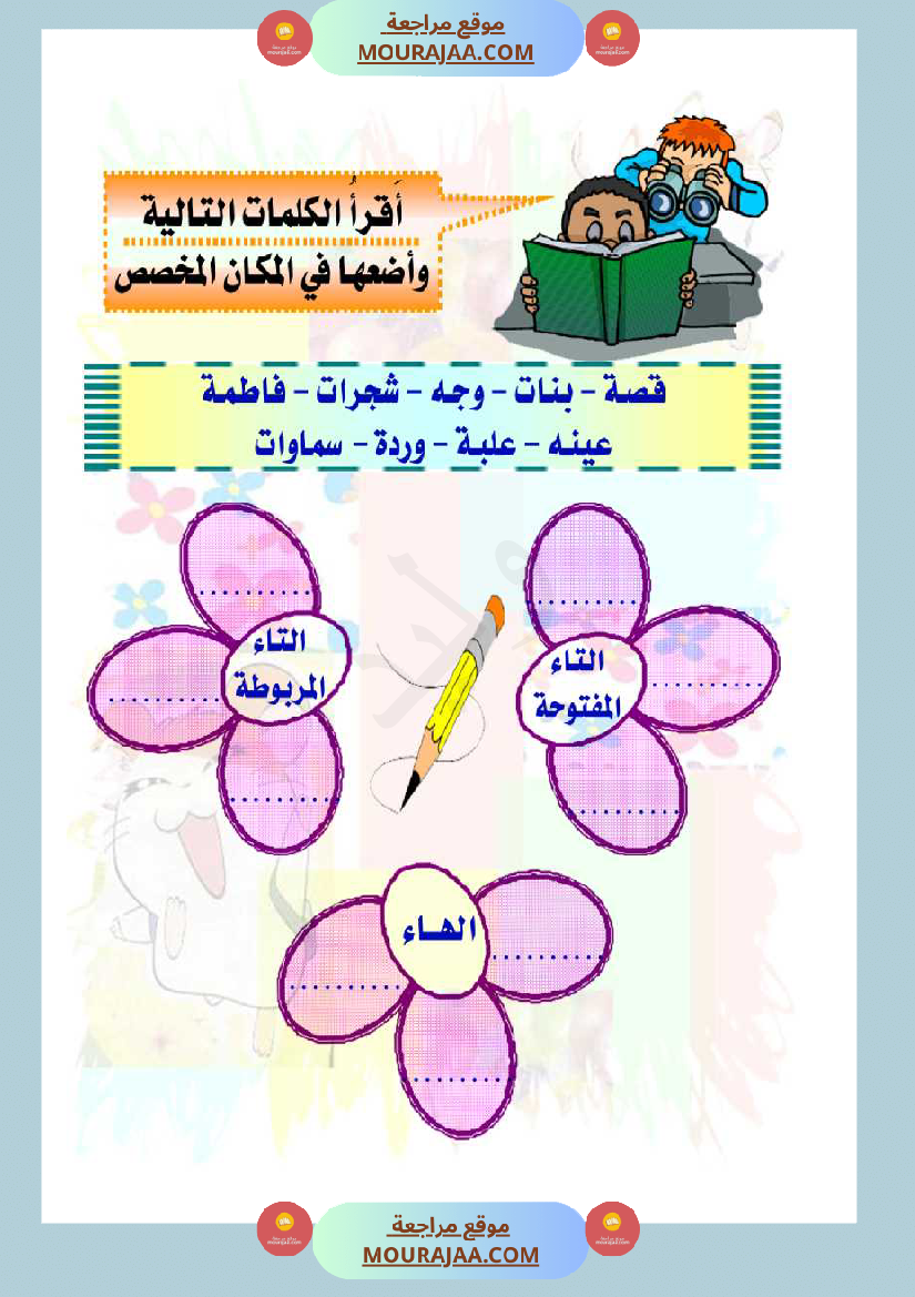توظيف الإملاء للكتابة بلا أخطاء مذكرة كاملة سنة اولى و ثانية