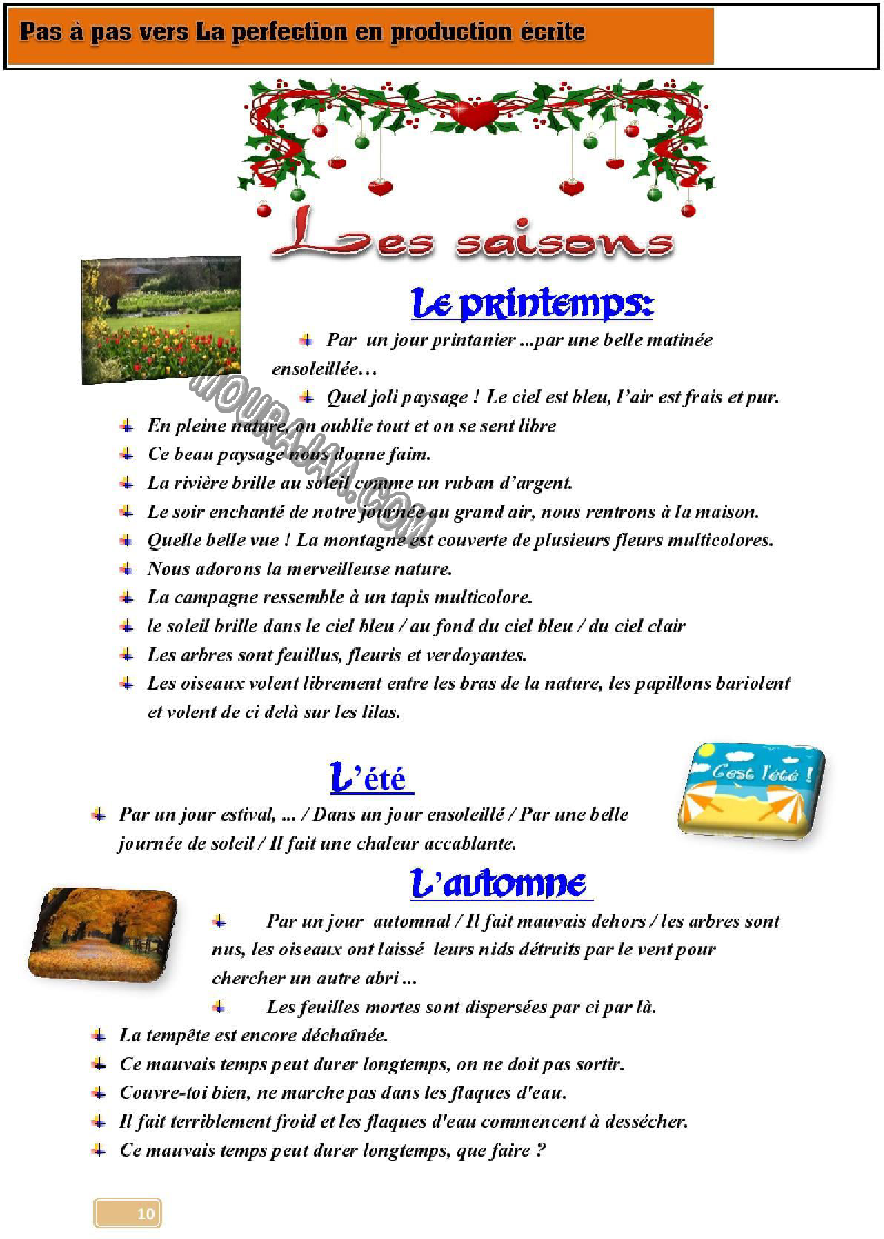 pas a pas vers la perfection en production ecrite 6eme