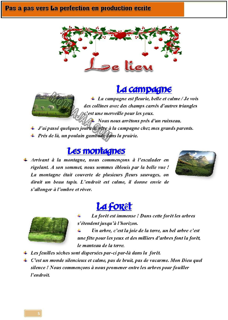 pas a pas vers la perfection en production ecrite 6eme