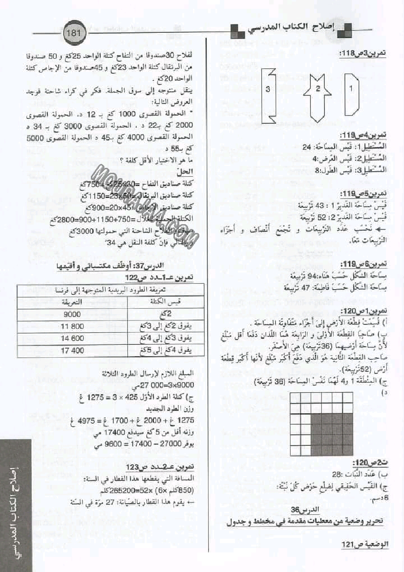 إصلاح الكتاب المدرسي سنة رابعة إبتدائي