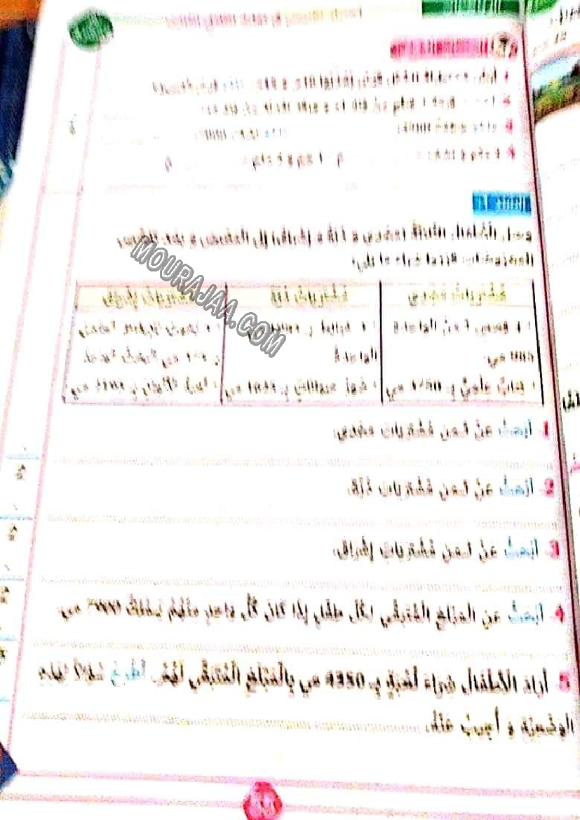 نور المشرق الثلاثي الثالث سنة ثالثة